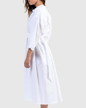 Load image into Gallery viewer, Shima Caftan in White Stripe