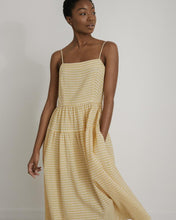Load image into Gallery viewer, Alexa Dress in Yellow Check