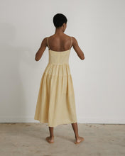 Load image into Gallery viewer, Alexa Dress in Yellow Check