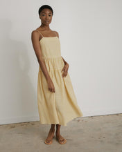 Load image into Gallery viewer, Alexa Dress in Yellow Check