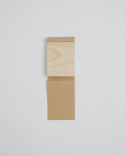 Load image into Gallery viewer, Kizara Wood Sheet Memo Pad Small