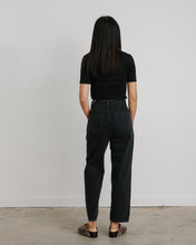 Load image into Gallery viewer, Silhouette Denim Pant in Black
