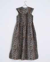 Load image into Gallery viewer, Cotton Silk Dress in Leopard