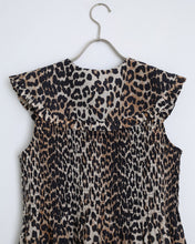 Load image into Gallery viewer, Cotton Silk Dress in Leopard