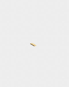 Blade Stud in 14k Gold