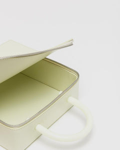 Box Bag in Bone