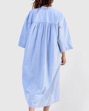 Load image into Gallery viewer, Shima Caftan in Blue Stripe
