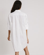 Load image into Gallery viewer, Shirt Dress in White
