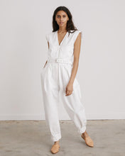 Load image into Gallery viewer, Sahara Jumpsuit in White
