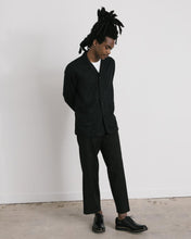 Load image into Gallery viewer, Linen Overshirt in Black
