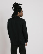 Load image into Gallery viewer, Linen Overshirt in Black
