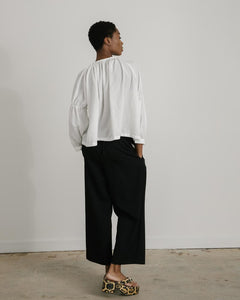 B010 Blouse in White