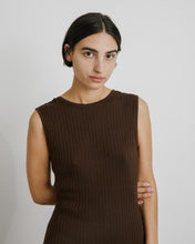 Load image into Gallery viewer, Gia Knit Dress in Cocoa
