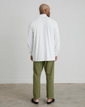 Load image into Gallery viewer, Long Sleeve Mock Tee in White

