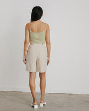 Load image into Gallery viewer, Paper Slip Knit Shirt in Lime
