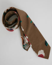 Load image into Gallery viewer, Floral Tie in Bark

