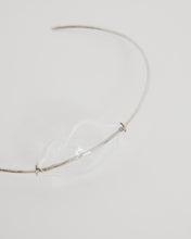Load image into Gallery viewer, Pia Necklace in Silver/Clear
