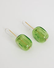 Load image into Gallery viewer, Viva Earrings in Green/Brass
