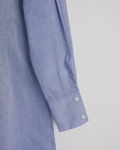 Load image into Gallery viewer, Danete Cotton Po Dress in Powder Blue
