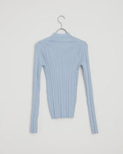Load image into Gallery viewer, Katina Irregular Rib in Ice Blue
