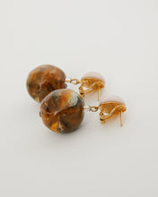 Load image into Gallery viewer, Juniper Earrings in Baby Pink Brown
