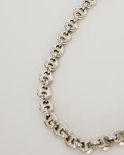 Load image into Gallery viewer, Small Circle Link Anklet in Sterling Silver

