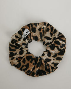 Crispy Jacquard Scrunchie in Phantom