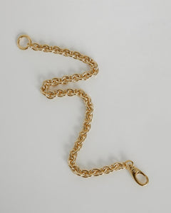 Cable Chain Necklace in Brass