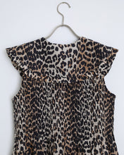 Load image into Gallery viewer, Cotton Silk Dress in Leopard
