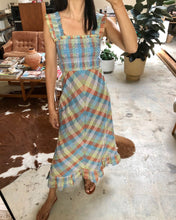 Load image into Gallery viewer, Seersucker Check Dress in Multicolor
