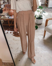 Load image into Gallery viewer, Pame Structured Fluid Trousers in Old Pink
